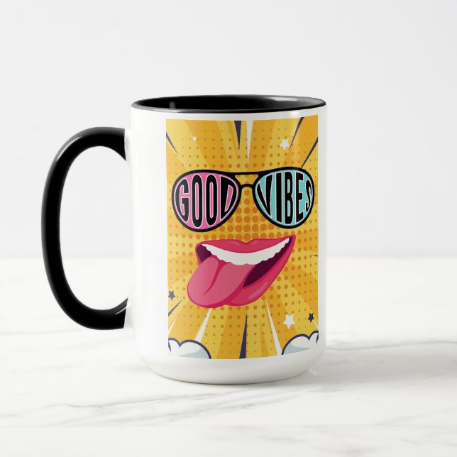 Taza cita de café de dama (Izquierda)