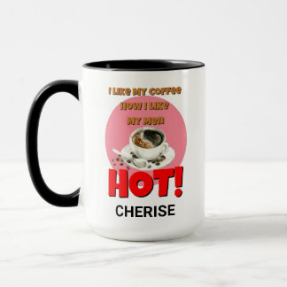 Taza Cita de café divertida personalizada Mug