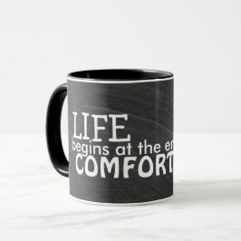 Taza Cita de Comfort Zone en pizarra