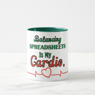 Taza Cita de contador divertida