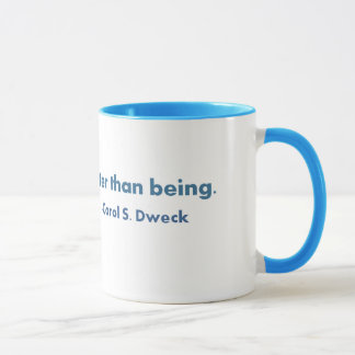 Taza … Cita de Dweck del villancico que se convierte