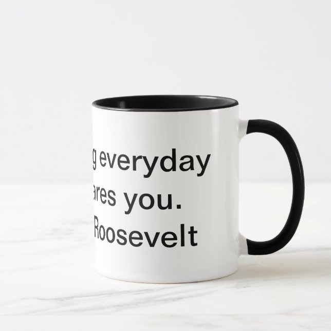 Taza Cita de Eleanor Roosevelt (Derecha)