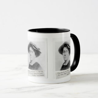 Taza Cita de Emma Goldman - Ignorancia - Activismo feme