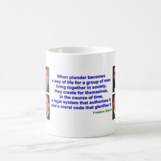 Taza - cita de Federico Bastiat sobre PILLAJE