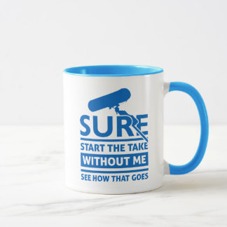 Taza Cita de grabación de sonido de ubicación divertida