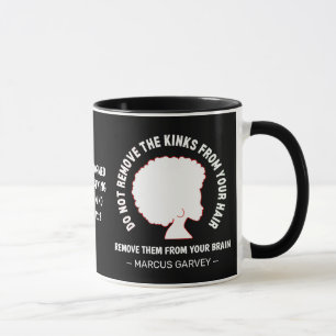Taza Cita de Marcus Garvey, Inspirador de AFRO NEGRO