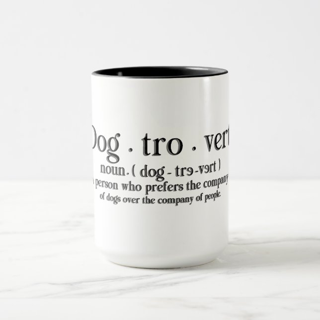 Taza Cita de Perro Adorable (Centro)