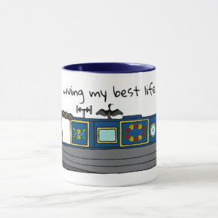 Taza Cita de propietario de Narrowboat de canal la mejo