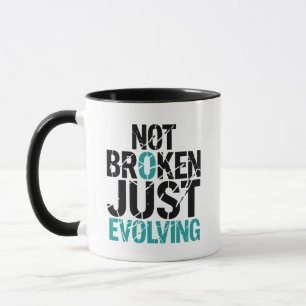Taza Cita de recuperación de salud mental no rota