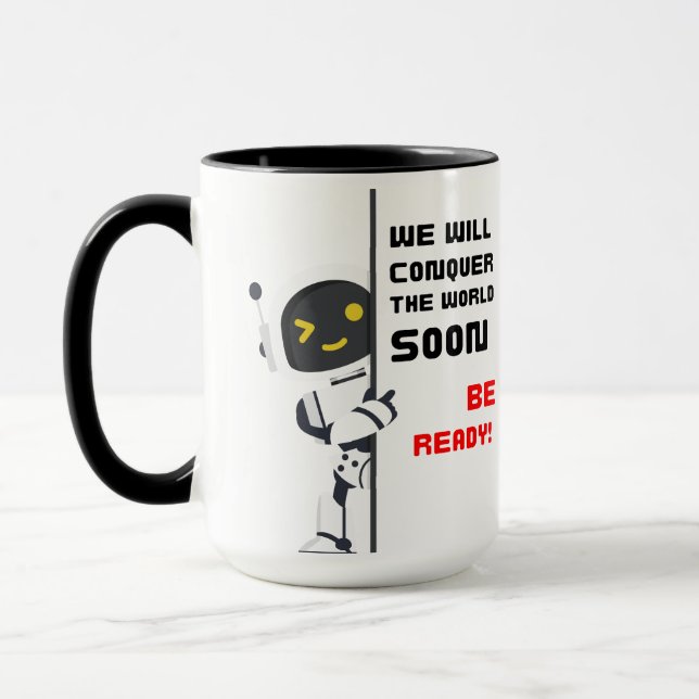 TAZA CITA DE ROBOT (Izquierda)