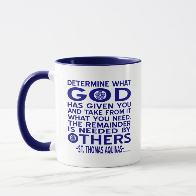 Taza Cita de Sto. Tomás de Aquino (Izquierda)