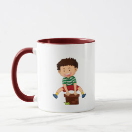 Taza Cita de viaje Inspirador negro en negrita