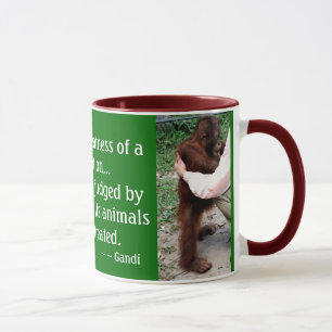 Taza Cita del cuidado animal