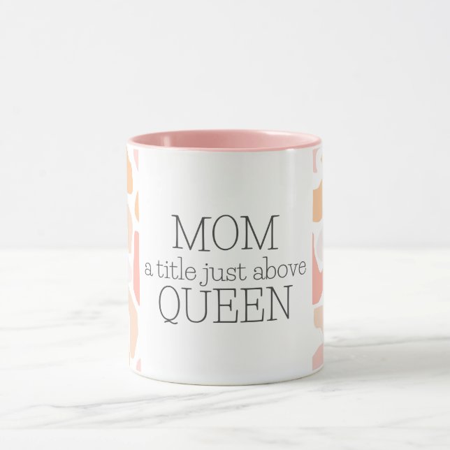 Taza Cita del Día de la Madre (Centro)