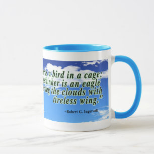 Taza Cita del librepensador