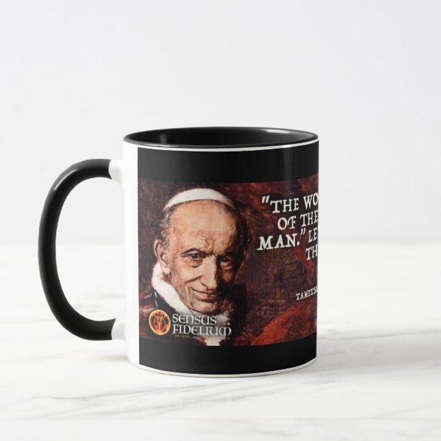 Taza Cita del Papa Leo (Izquierda)