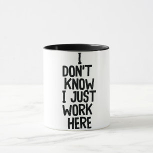 Taza Cita/Dicho Divertido de Oficina