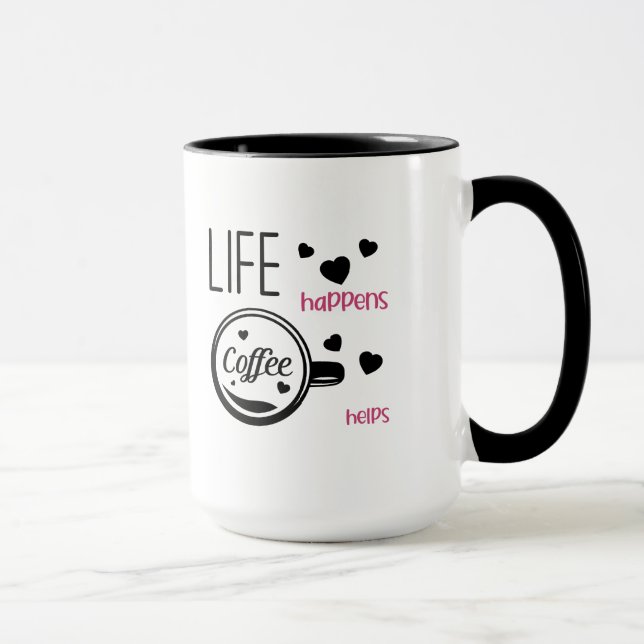 Taza Cita divertida café adicta mamá cumpleaños día de  (Derecha)