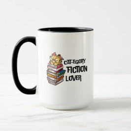 Taza Cita Divertida de Gato Amante de Libros Amante de 