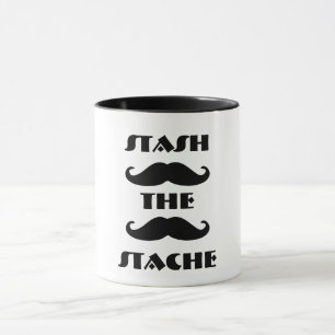 Taza Cita divertida de Mustache