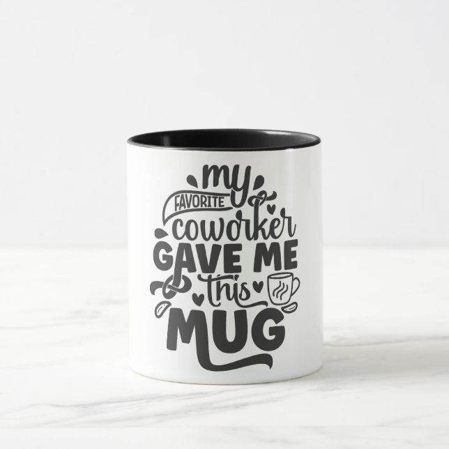 Taza Cita divertida de Office (Centro)
