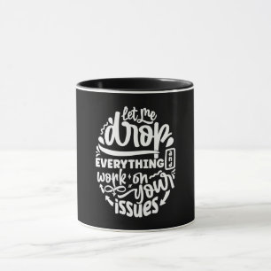 Taza Cita divertida de Office