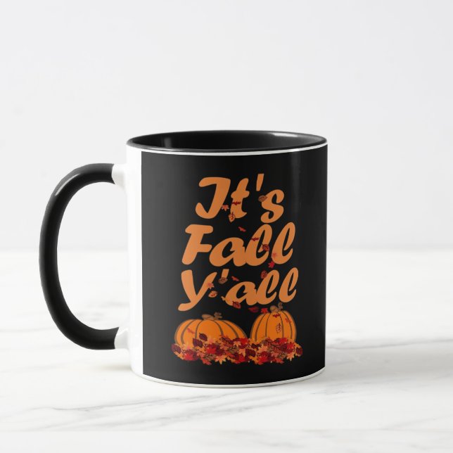 Taza Cita divertida en otoño (Izquierda)