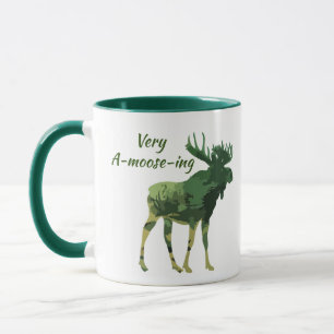 Taza Cita divertida Encuentra este Moose Amovedor