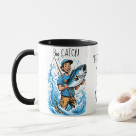 Taza Cita divertida para pescadores