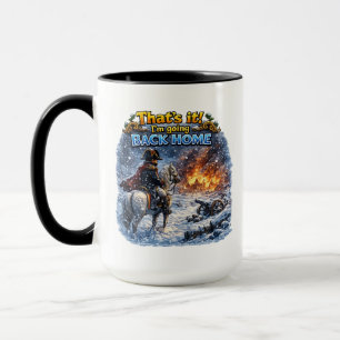 Taza Cita Dudosa de la Campaña Rusa de Napoleón Diverti