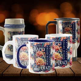 Taza Cita feliz divertida por toda la impresión
