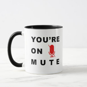 Taza Cita graciosa de "estás en silencio"
