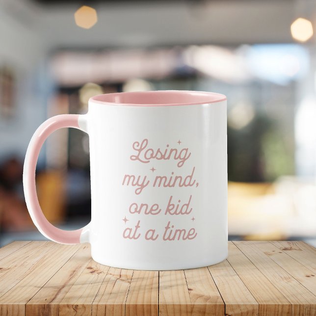 Taza Cita graciosa del día de la madre perdiendo la raz (Subido por el creador)