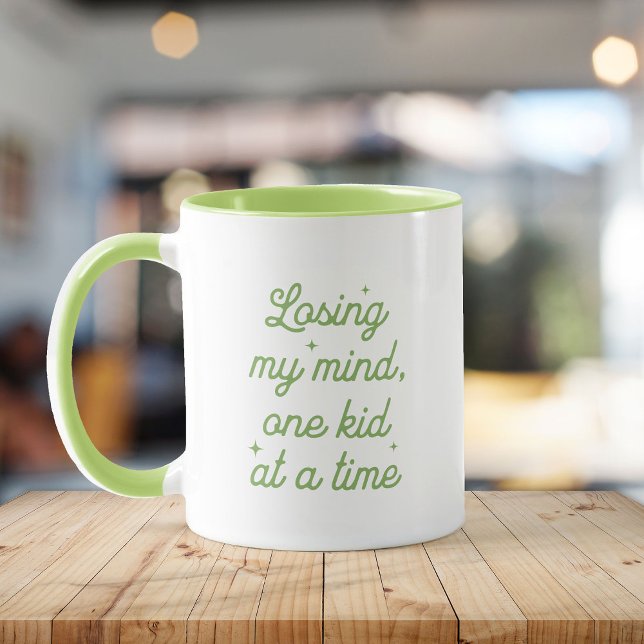 Taza Cita graciosa del día de la madre perdiendo la raz (Subido por el creador)