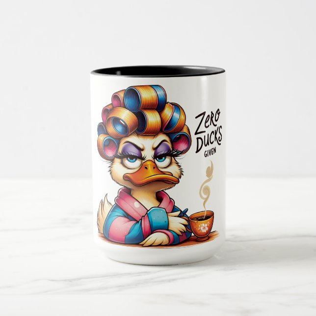 Taza Cita graciosa del pato (Centro)
