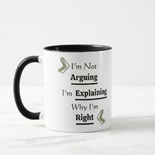 Taza Cita graciosa tipografía moderna en blanco y negro