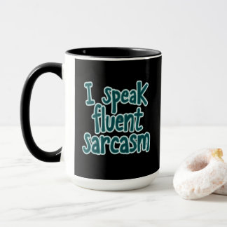 Taza Cita Hablo Sarcasmo fluido