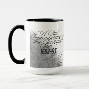 Taza Cita histórica de Witch Salem