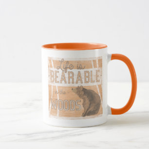 Taza Cita La Vida Se Puede Llevar En Los Bosques