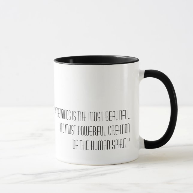 Taza Cita matemática Mug (Derecha)