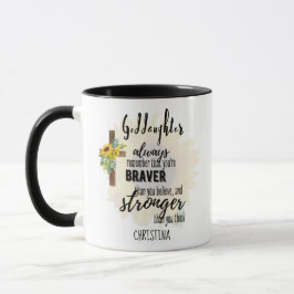Taza Cita motivacional de GODDAUGHTER para adolescentes