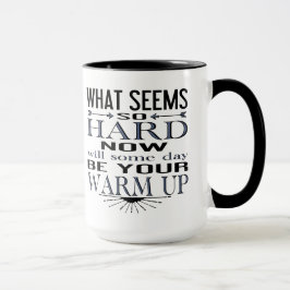 Taza Cita motivacional de la aptitud del bailarín