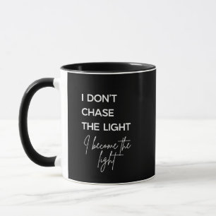 Taza Cita Motivacional Fondo Negro