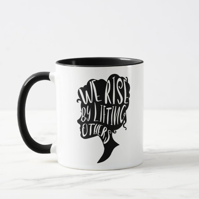 Taza Cita motivacional - Nos levantamos levantando otro (Izquierda)