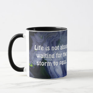 Taza Cita motivacional para bailar bajo la lluvia Océan