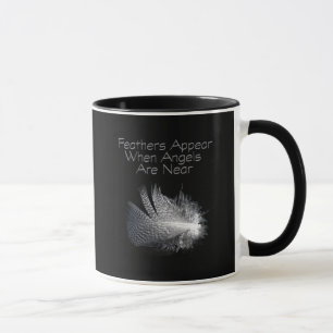 Taza Cita Motivacional Pluma de Ángel