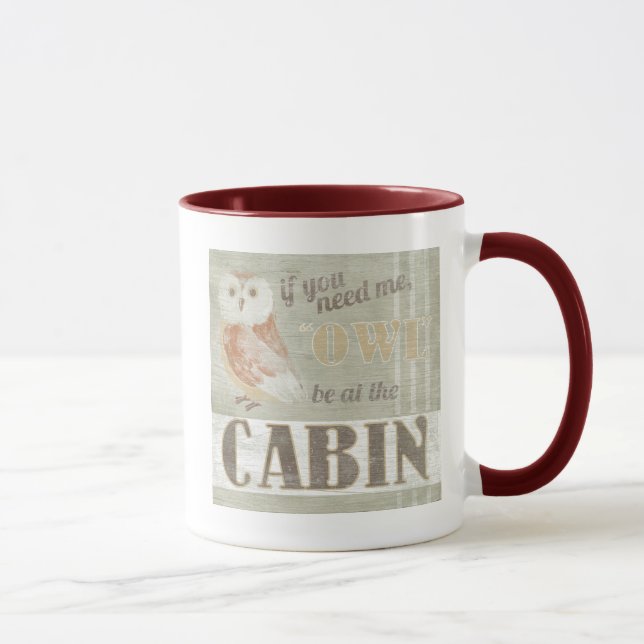 Taza Cita | Owl Be At The Cabin (Derecha)
