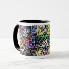 Taza Cita principal del pájaro