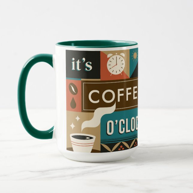 Taza Citas de café coloridas (Izquierda)