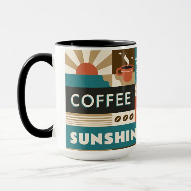 Taza Citas de café coloridas (Izquierda)
